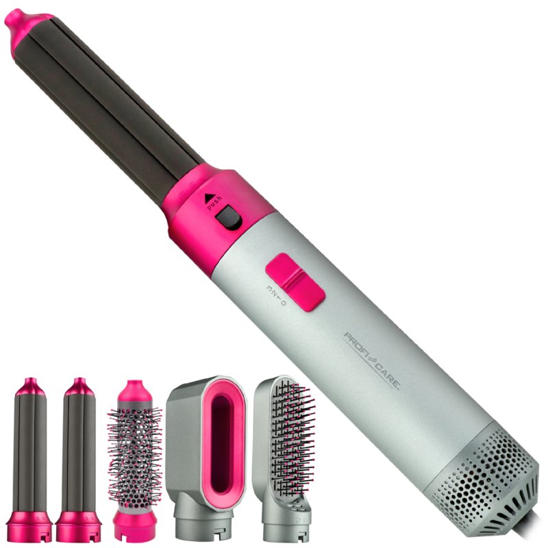 PROFI CARE Multicoiffeur 4en1 PC-HAS 3132, gris/rose, 1000 watts